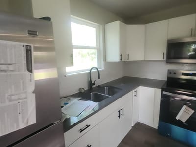 Primary bedroom at 504 W Avenue A - 2 bed 1 bath home