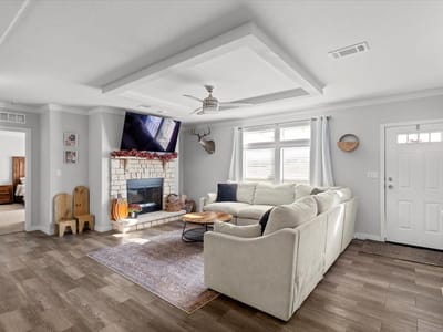 Primary bedroom at 5040 County Road 320 - 4 bed 2 bath home