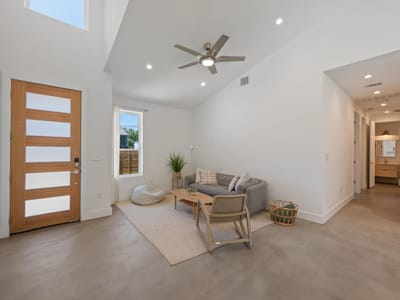 Primary bedroom at 508 Capitol DR Unit #1 - 3 bed 2 bath home