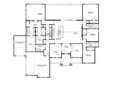 Primary bedroom at 508 Vale Pond SPUR - 4 bed 3 bath home