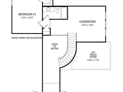 Kitchen at 509 River Overlook RD - 4 bed 3 bath home