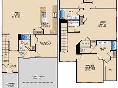 Primary bedroom at 509 Yellow Ribbon - 4 bed 3 bath home