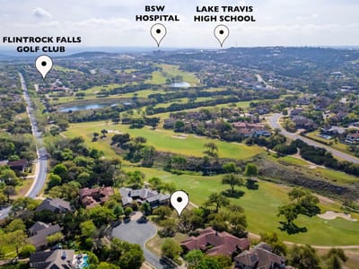 Living area at 510 Black Wolf Run - Flintrock At Hurst Creek Ph 04, Austin, TX