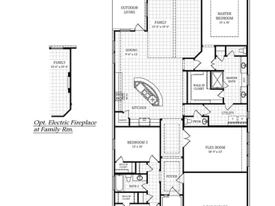 Living area at 510 Clove Current CT - 3 bed 2 bath home