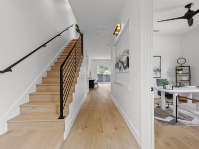 Primary bedroom at 5104 Stone Gate DR Unit #1 - 4 bed 4 bath home