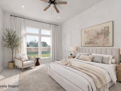 Primary bedroom at 511-513 Lion DR - Leander Heights Sec Two, Leander, TX