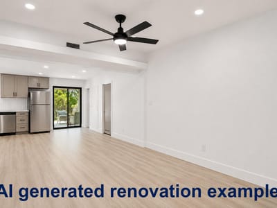 Primary bedroom at 5111 Meadow Creek DR - 4 bed 1 bath home