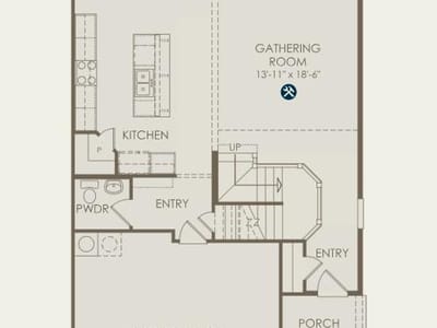 Living area at 5113 Monarda Mint Dr - 4 bed 3 bath home