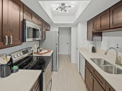 Living area at 512 Eberhart LN Unit #1003 - 2 bed 1 bath home