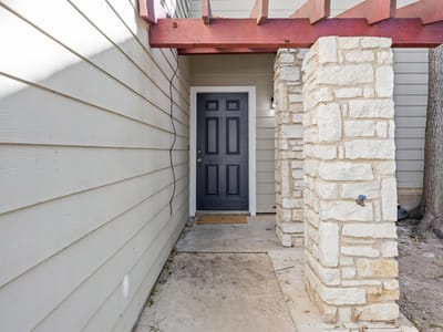 Kitchen at 512 Eberhart Ln Unit #1402 - 2 bed 1 bath home