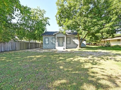 Primary bedroom at 513 San Marcos Highway - 2 bed 1 bath home