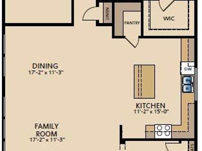 Living area at 513 Yellow Ribbon - 3 bed 2 bath home
