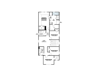 Primary bedroom at 515 Bishop Wood RD - 4 bed 2 bath home