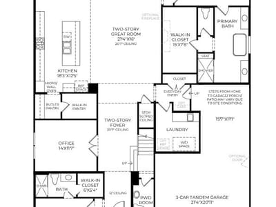 Living area at 518 Alderney RD - 4 bed 4 bath home