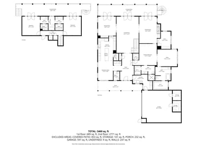 Primary bedroom at 52 Club Estates Pkwy - 4 bed 3 bath home