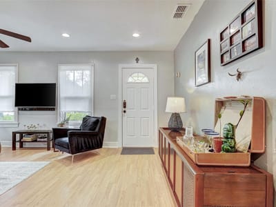 Kitchen at 5204 Huisache ST Unit #1 - 3 bed 2 bath home