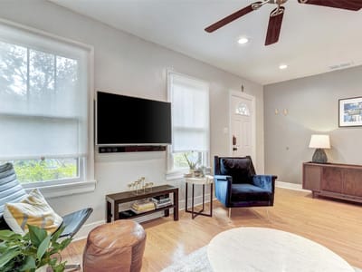 Primary bedroom at 5204 Huisache ST Unit #1 - 3 bed 2 bath home