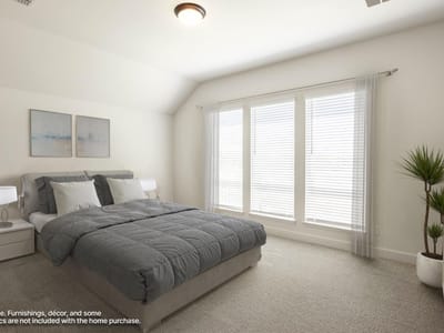 Primary bedroom at 521 Estacado Ln - 4 bed 3 bath home