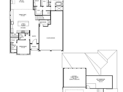 Living area at 521 River Overlook RD - 4 bed 3 bath home
