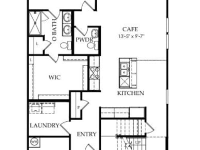Kitchen at 5218 Monarda Mint DR - 4 bed 2 bath home