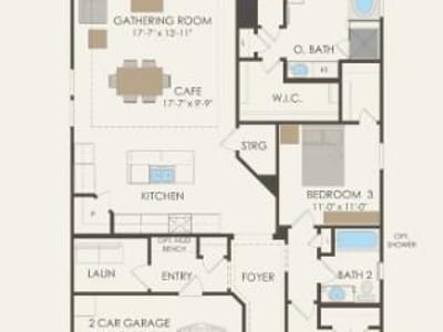 Kitchen at 526 Rubber Tree Way - 3 bed 2 bath home