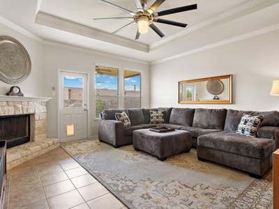 Living area at 528 Hoot Owl Ln S - 3 bed 2 bath home