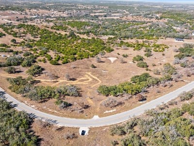 Primary bedroom at 529 Skyline Dr - The 1623 Divide, Blanco, TX