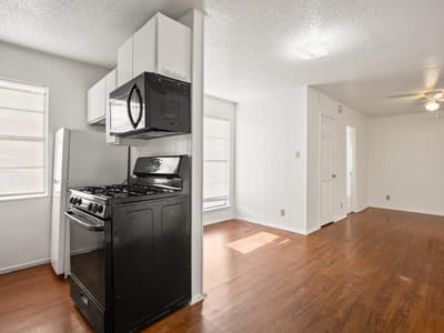 Living area at 5300 Guadalupe St Unit #108 - 1 bed 1 bath home