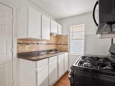 Kitchen at 5300 Guadalupe St Unit #108 - 1 bed 1 bath home
