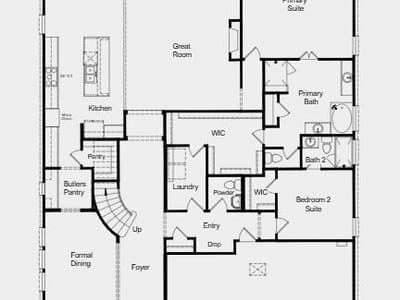 Living area at 5300 La Spezia WAY - 5 bed 4 bath home