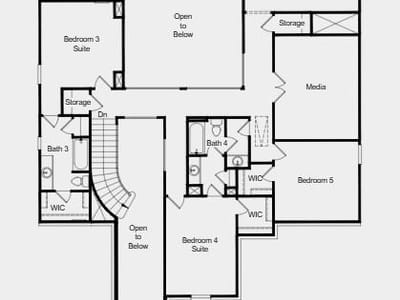 Kitchen at 5300 La Spezia WAY - 5 bed 4 bath home