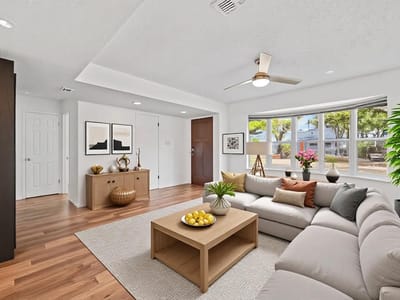 Primary bedroom at 5301 Buffalo PASS - 3 bed 2 bath home