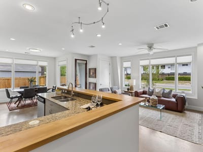 Kitchen at 5305 Guadalupe ST Unit #A - 3 bed 2 bath home