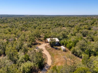Kitchen at 532 Peach Creek Rd - Peach Creek Forest, Rosanky, TX