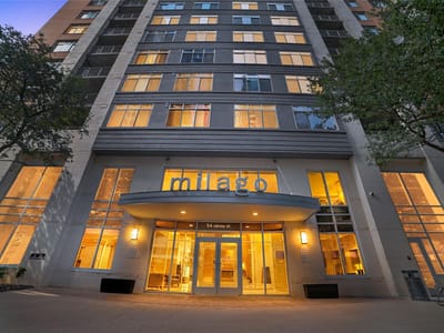 Living area at 54 Rainey St Unit #1018 - 3 bed 2 bath home