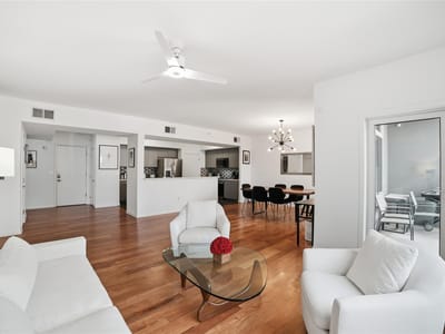 Kitchen at 54 Rainey St Unit #1018 - 3 bed 2 bath home