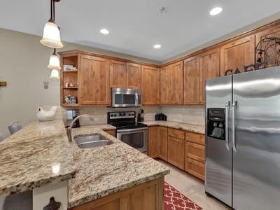 Primary bedroom at 540 River Run Unit #305 - 2 bed 2 bath home