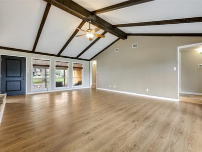 Living area at 5405 Country Club DR - 3 bed 2 bath home