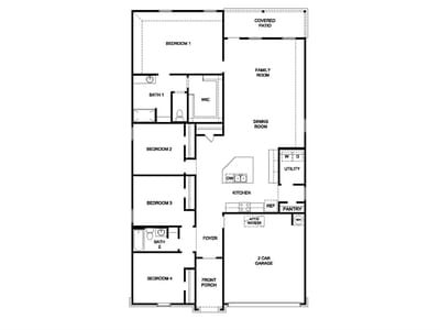 Property photo 2 at 548 Hector LOOP - 4 bed 2 bath home
