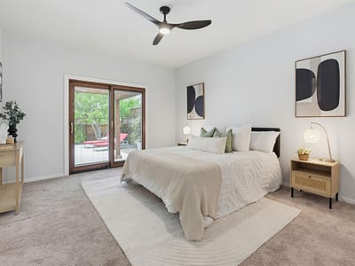 Primary bedroom at 5500 Toscana Ave - 3 bed 2 bath home