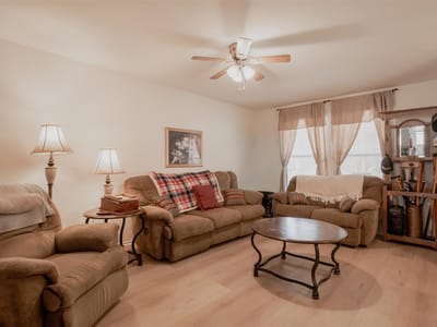 Primary bedroom at 5501 English Ave - 3 bed 2 bath home