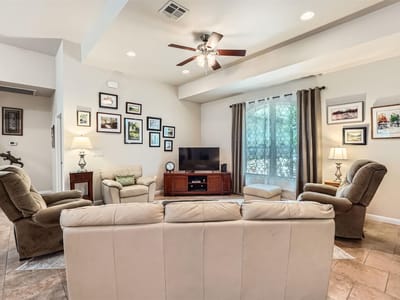 Primary bedroom at 5501 Hitching Post - 3 bed 2 bath home