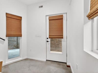 Primary bedroom at 5505 Duval St Unit #B - 2 bed 2 bath home