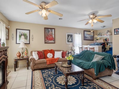 Primary bedroom at 5507 Burgundy Dr - 4 bed 2 bath home