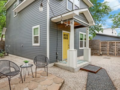Kitchen at 5512 Duval ST Unit #2 - 2 bed 2 bath home
