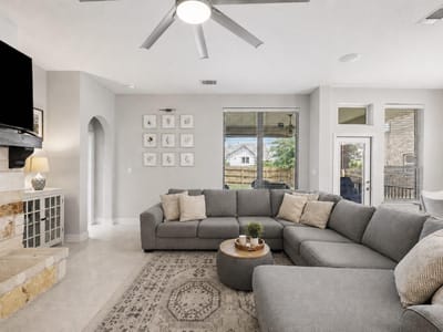 Primary bedroom at 5524 Brady Bayou CV - 3 bed 2 bath home