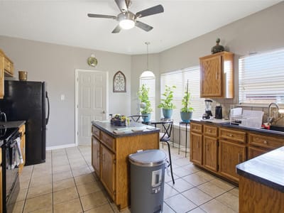 Living area at 5603 Hunters Ridge TRL - 4 bed 2 bath home