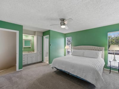Primary bedroom at 5604 Woodrow Ave Unit #15 - 1 bed 1 bath home