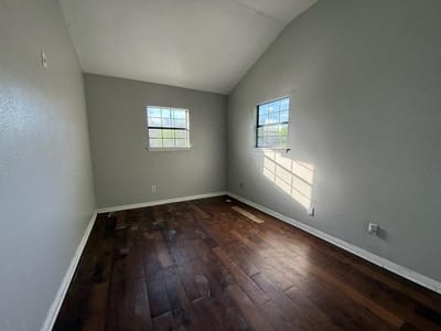 Primary bedroom at 5609 Gloucester Ln - 3 bed 1 bath home