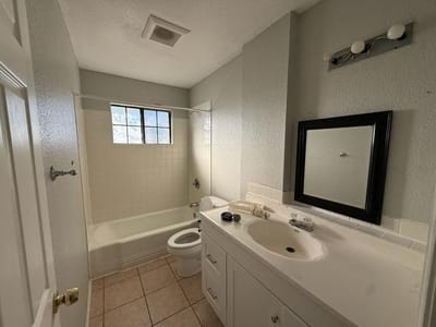 Bathroom at 5609 Gloucester Ln - 3 bed 1 bath home